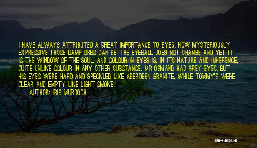 Eyeball Quotes By Iris Murdoch