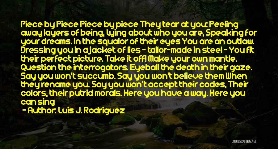 Eyeball Quotes By Luis J. Rodriguez