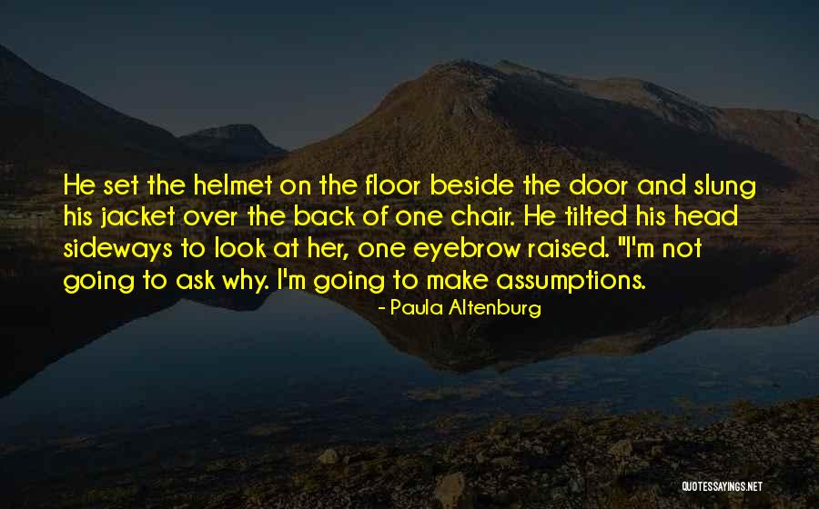 Eyebrow Quotes By Paula Altenburg