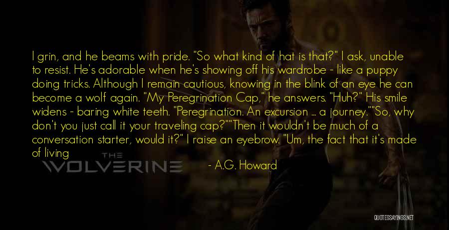 Eyebrow Raise Quotes By A.G. Howard