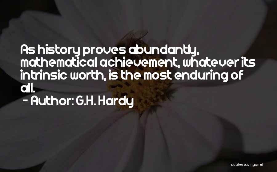 Eyeful Tower Quotes By G.H. Hardy