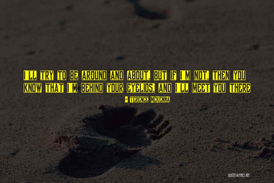 Eyelids Quotes By Terence McKenna Eyelids Quotes By Terence McKenna