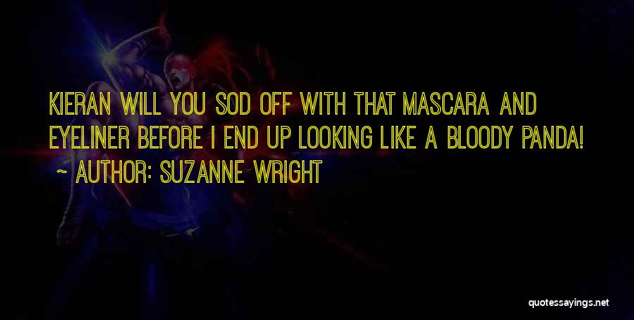 Eyeliner Quotes By Suzanne Wright