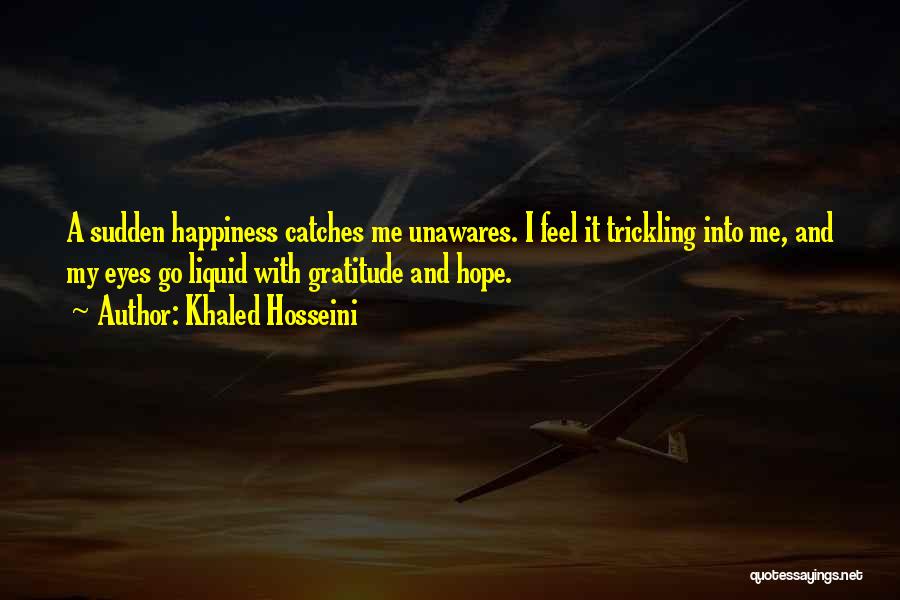 Eyes And Happiness Quotes By Khaled Hosseini