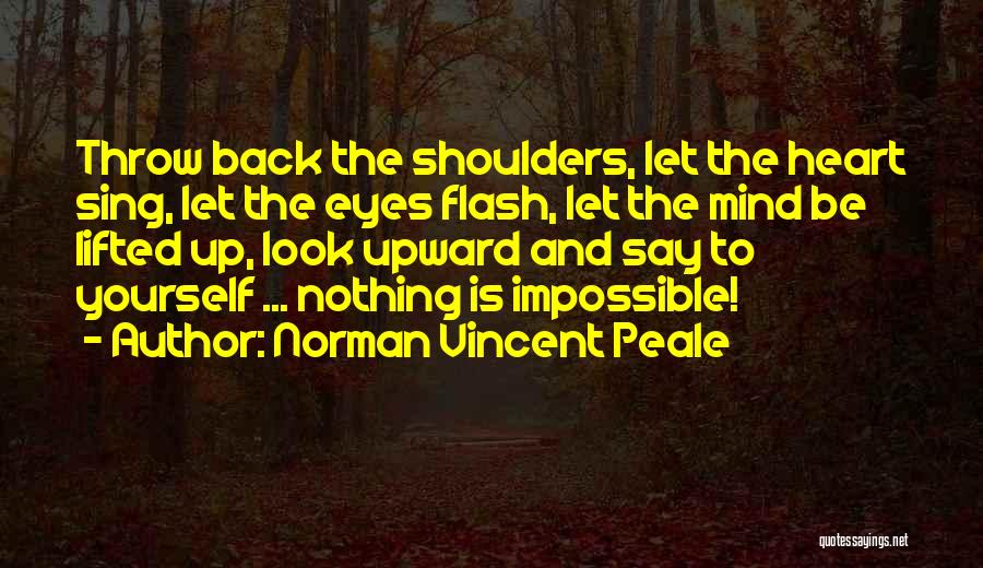 Eyes And Heart Quotes By Norman Vincent Peale