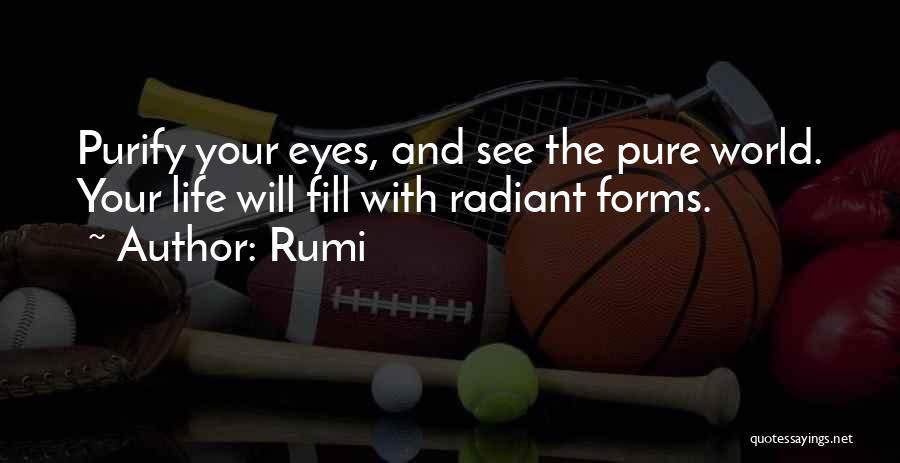Eyes And Life Quotes By Rumi