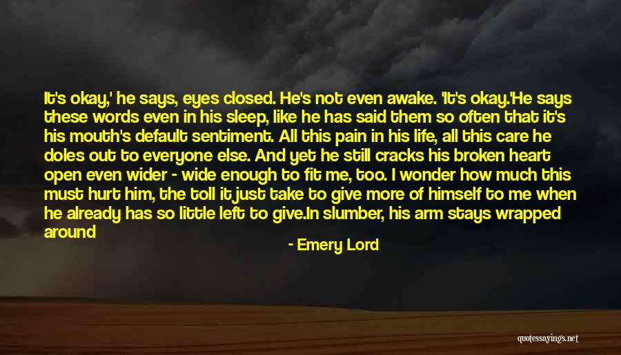 Eyes And Mouth Quotes By Emery Lord