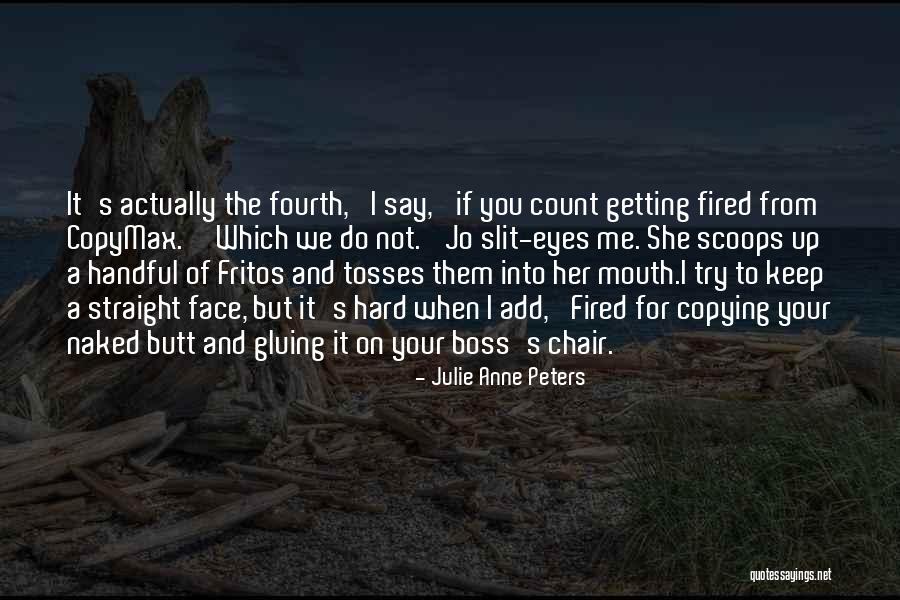 Eyes And Mouth Quotes By Julie Anne Peters