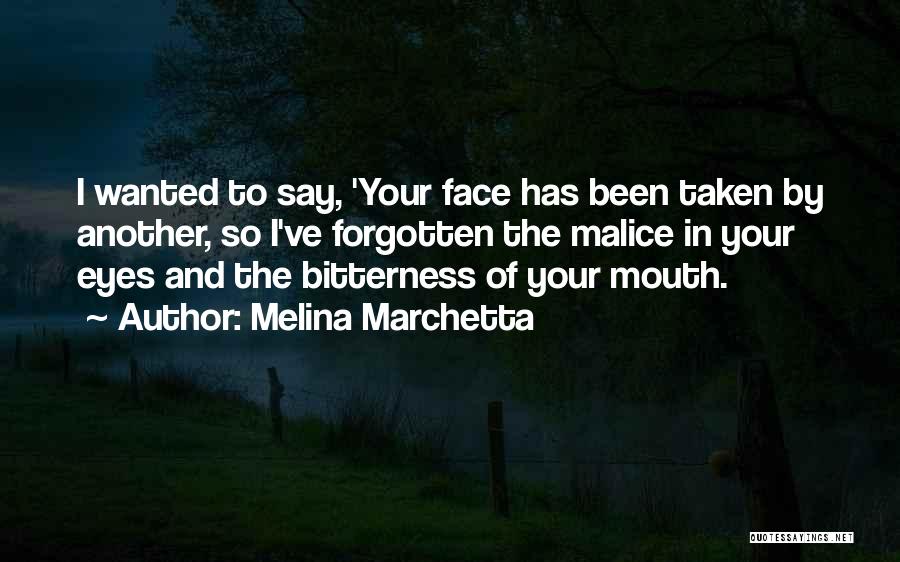 Eyes And Mouth Quotes By Melina Marchetta