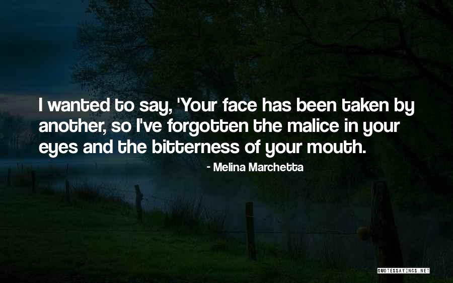 Eyes And Mouth Quotes By Melina Marchetta