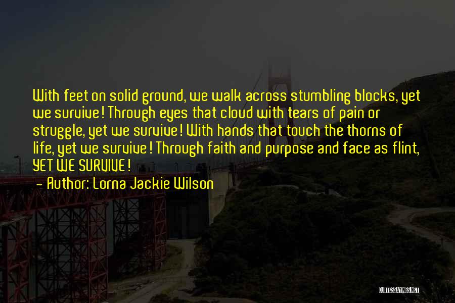 Eyes And Pain Quotes By Lorna Jackie Wilson