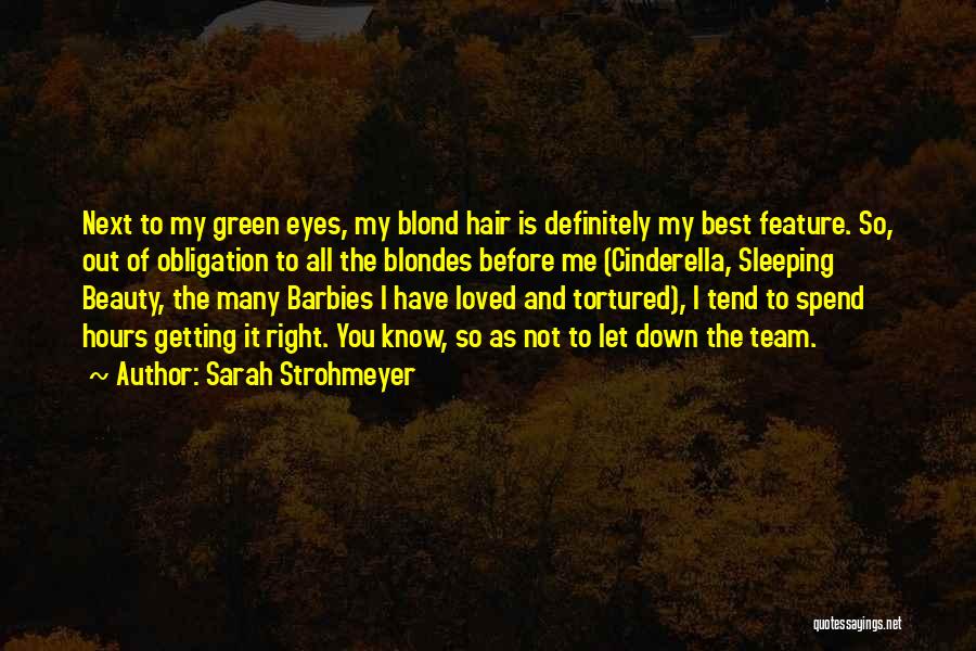 Eyes And Quotes By Sarah Strohmeyer