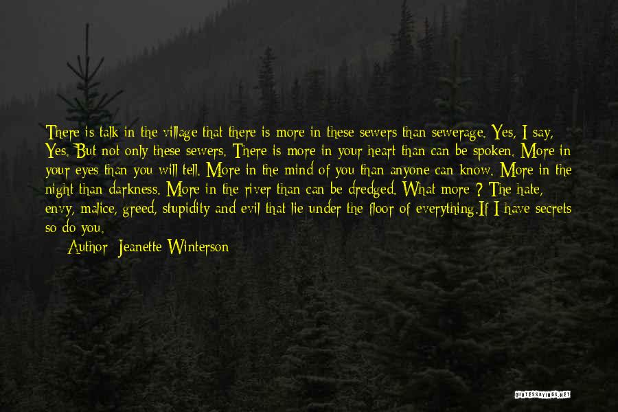 Eyes And Secrets Quotes By Jeanette Winterson