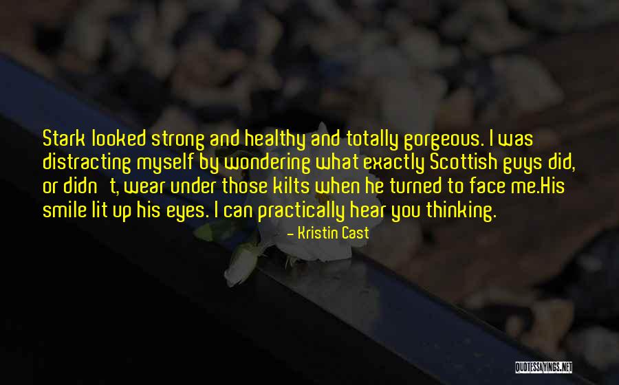 Eyes And Smile Quotes By Kristin Cast