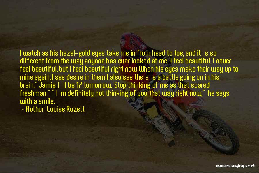 Eyes And Smile Quotes By Louise Rozett