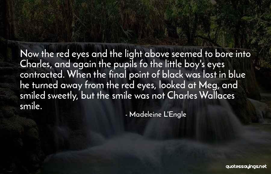 Eyes And Smile Quotes By Madeleine L'Engle