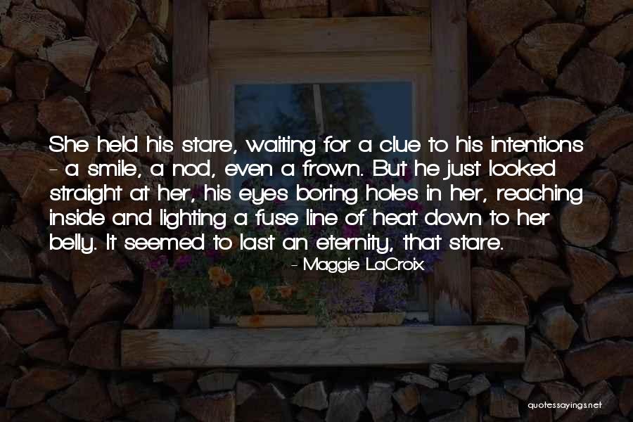 Eyes And Smile Quotes By Maggie LaCroix