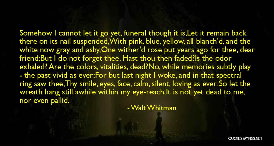 Eyes And Smile Quotes By Walt Whitman