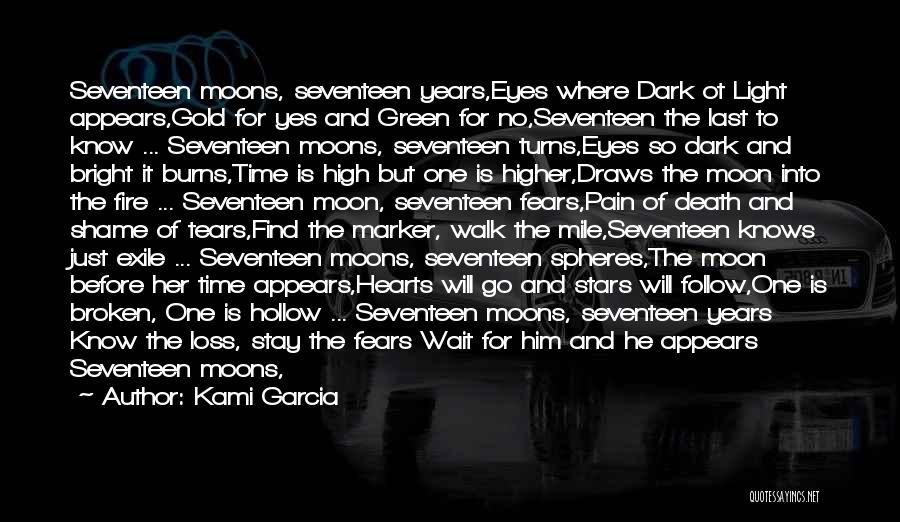 Eyes And Stars Quotes By Kami Garcia