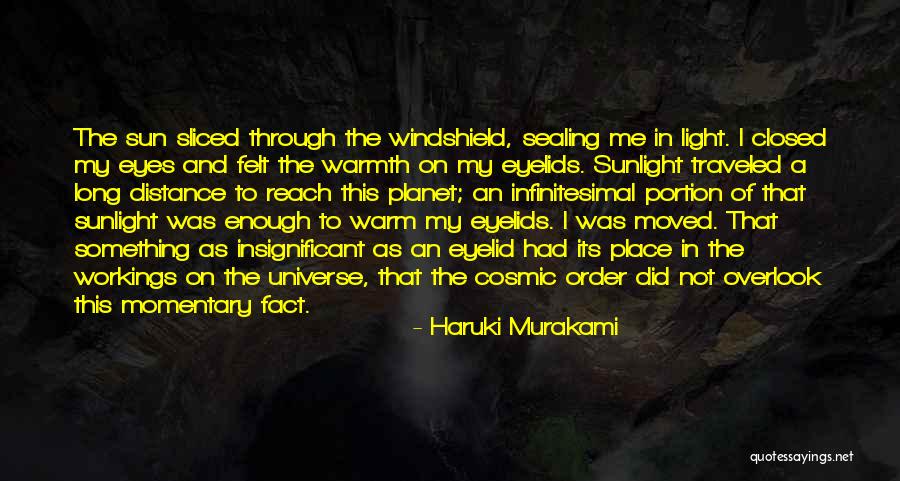 Eyes And The Universe Quotes By Haruki Murakami Eyes And The Universe Quotes By Haruki Murakami