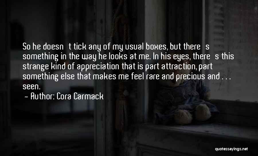 Eyes Attraction Quotes By Cora Carmack