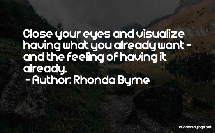 Eyes Attraction Quotes By Rhonda Byrne