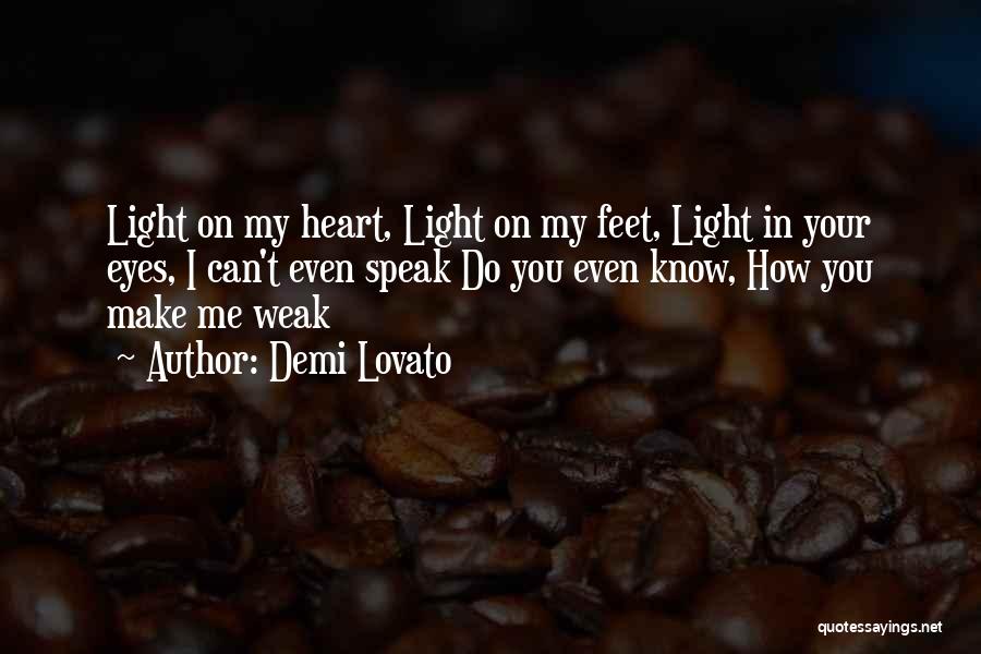 Eyes Do Speak Quotes By Demi Lovato