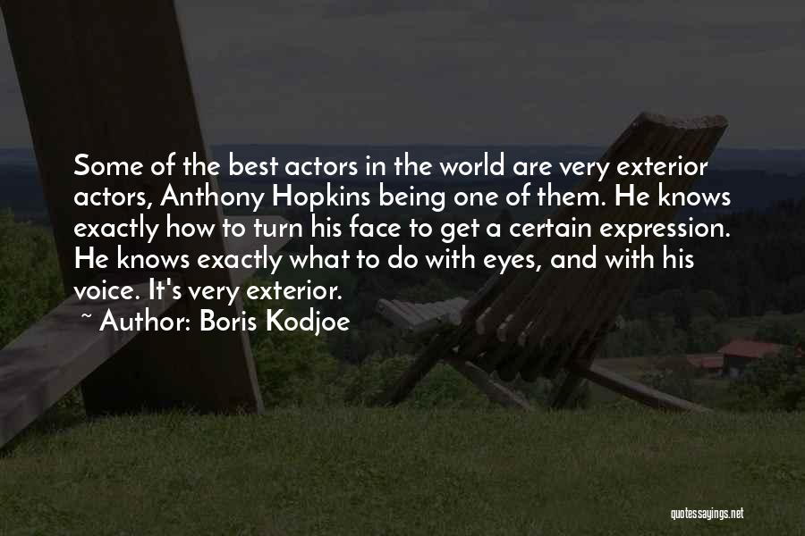 Eyes Expression Quotes By Boris Kodjoe