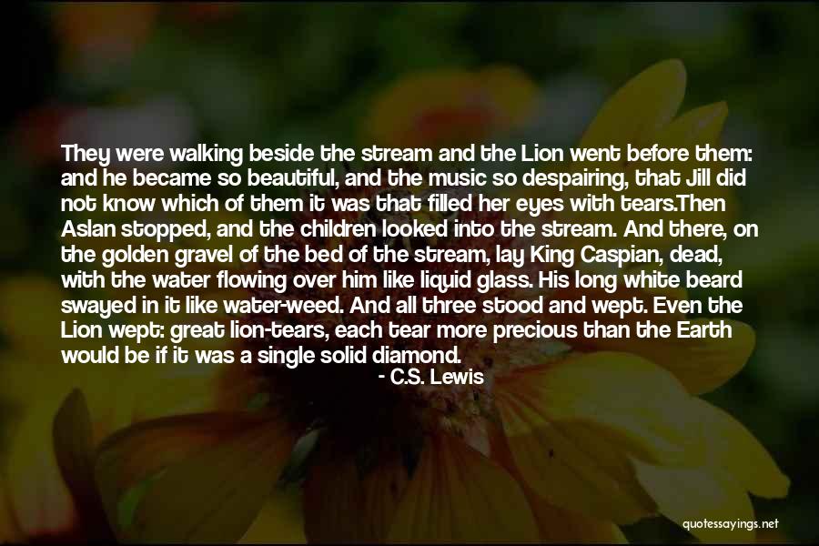 Eyes Filled With Tears Quotes By C.S. Lewis Eyes Filled With Tears Quotes By C.S. Lewis