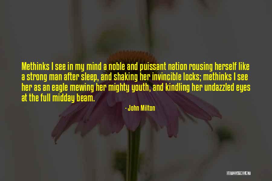 Eyes Full Of Sleep Quotes By John Milton Eyes Full Of Sleep Quotes By John Milton