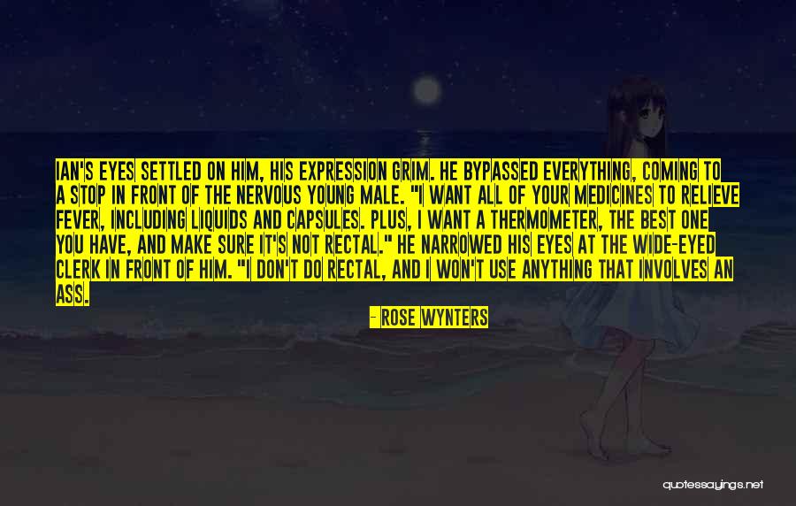 Eyes Funny Quotes By Rose Wynters