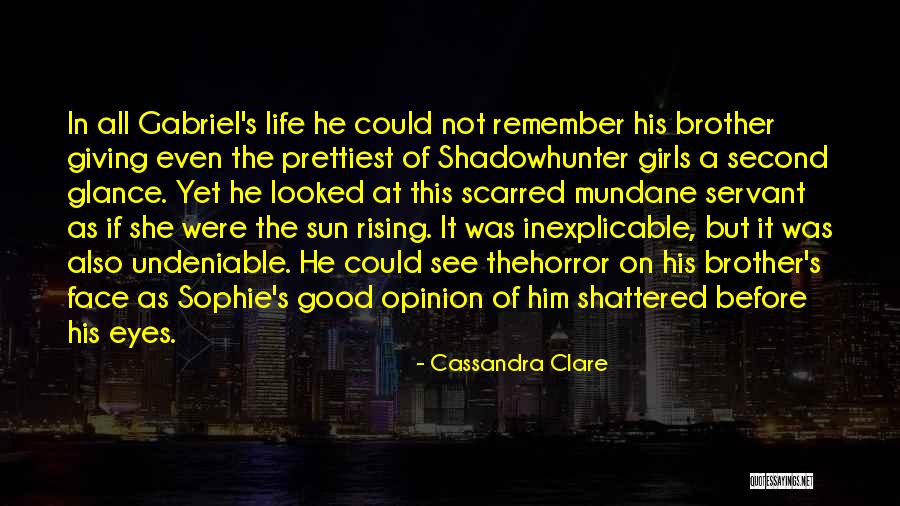 Eyes Horror Quotes By Cassandra Clare Eyes Horror Quotes By Cassandra Clare