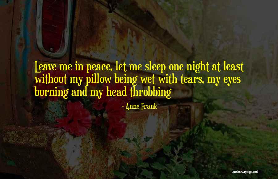 Eyes In Night Quotes By Anne Frank