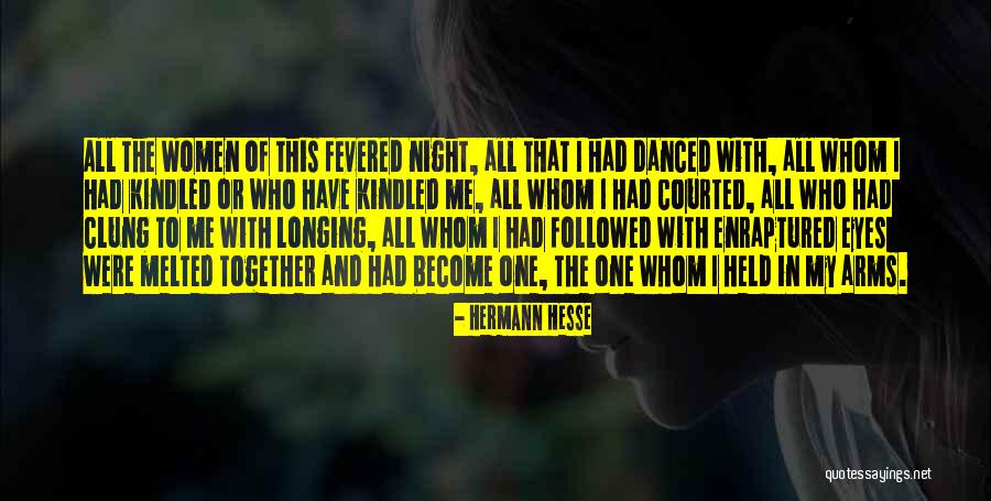 Eyes In Night Quotes By Hermann Hesse