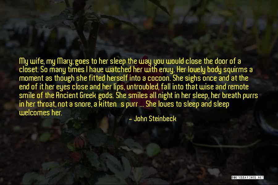 Eyes In Night Quotes By John Steinbeck