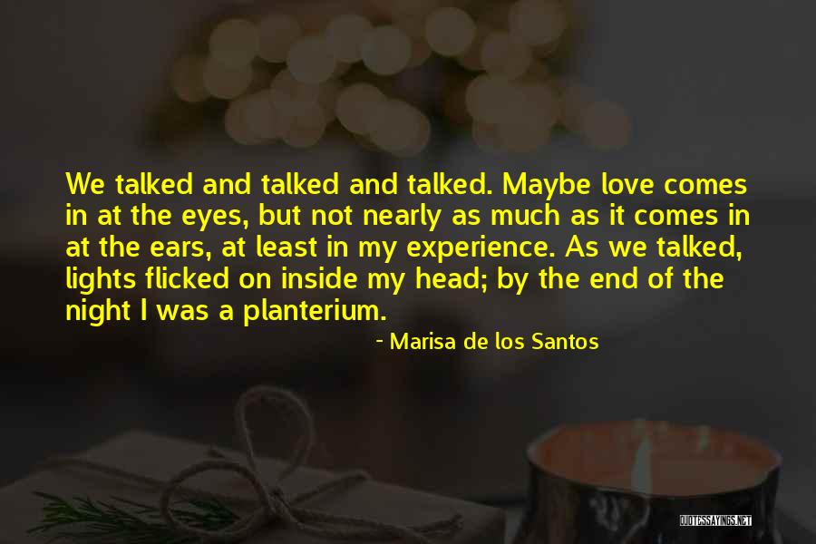 Eyes In Night Quotes By Marisa De Los Santos