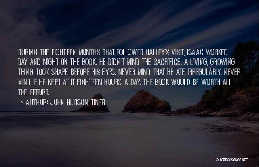 Eyes In The Book Night Quotes By John Hudson Tiner