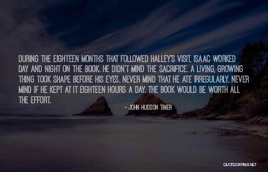 Eyes In The Book Night Quotes By John Hudson Tiner