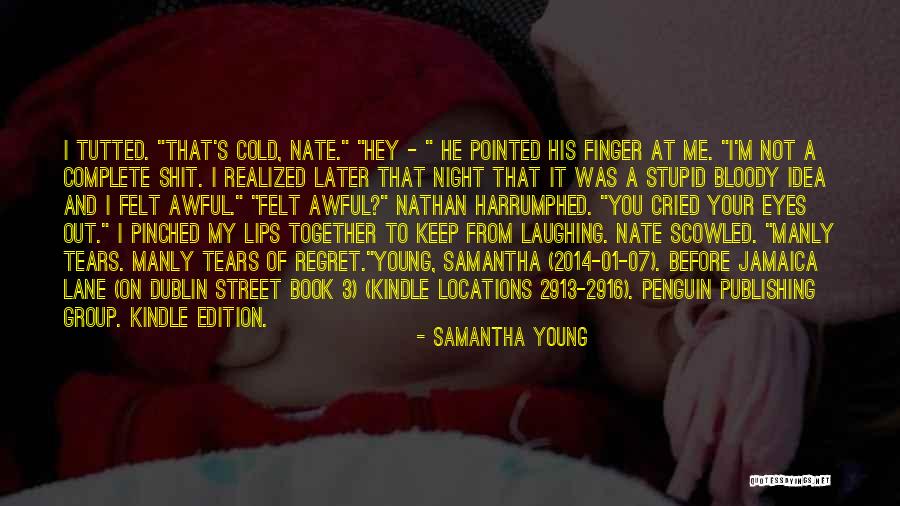 Eyes In The Book Night Quotes By Samantha Young