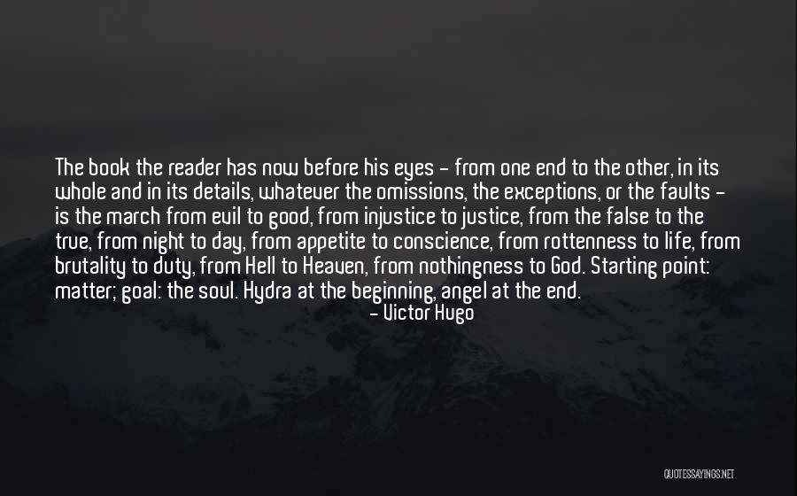 Eyes In The Book Night Quotes By Victor Hugo