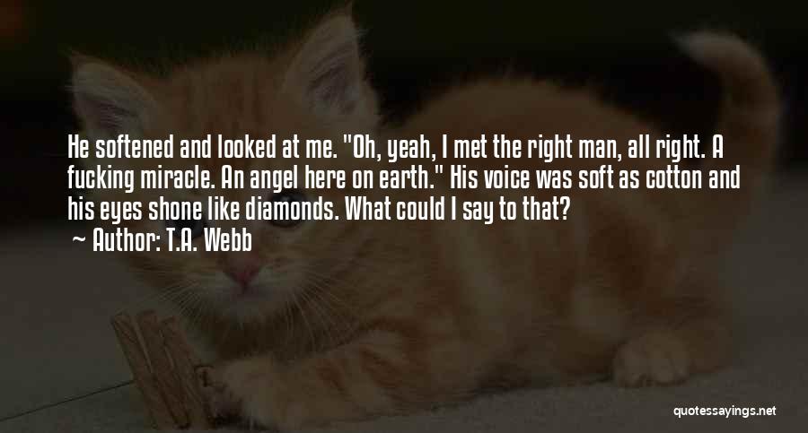 Eyes Like Diamonds Quotes By T.A. Webb