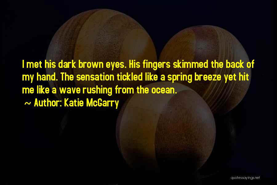 Eyes Like Ocean Quotes By Katie McGarry