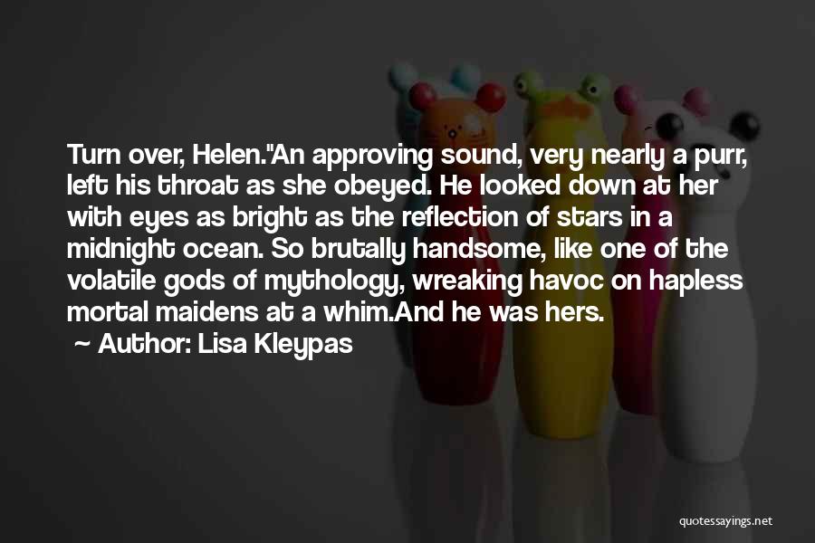 Eyes Like Ocean Quotes By Lisa Kleypas