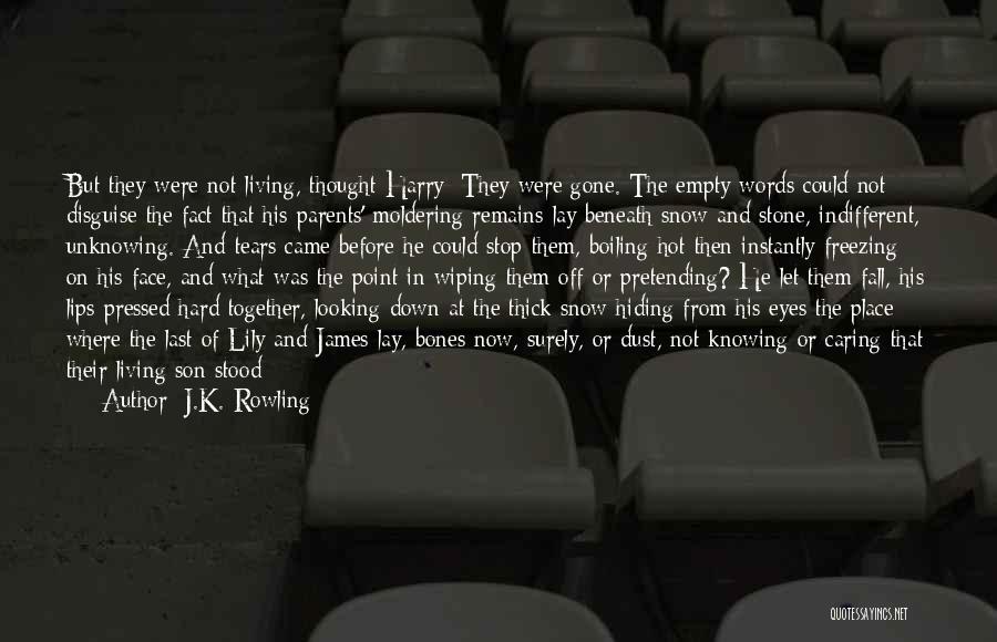 Eyes Looking Down Quotes By J.K. Rowling