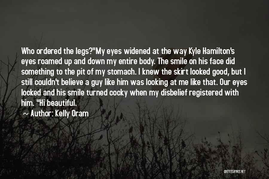 Eyes Looking Down Quotes By Kelly Oram