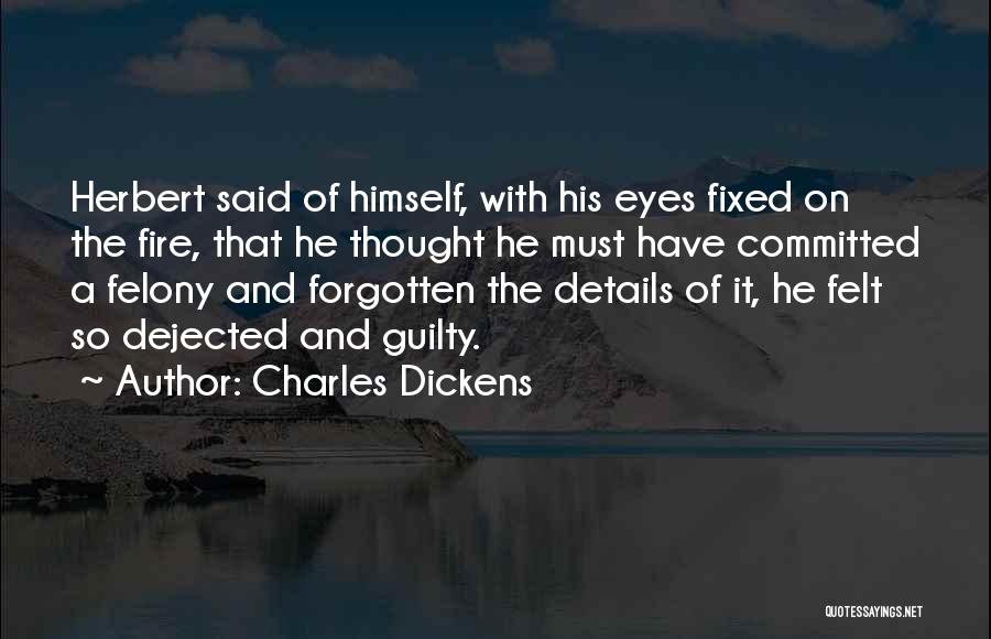 Eyes On Fire Quotes By Charles Dickens