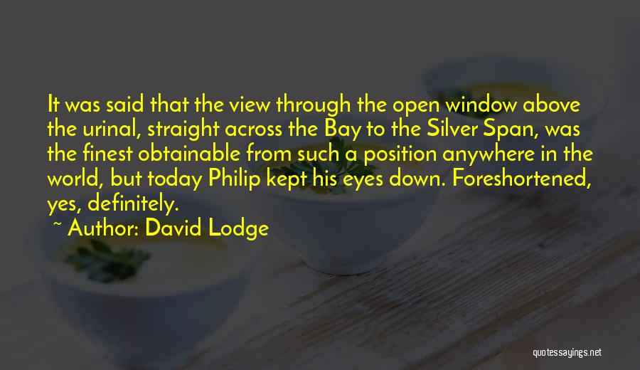 Eyes Open Quotes By David Lodge