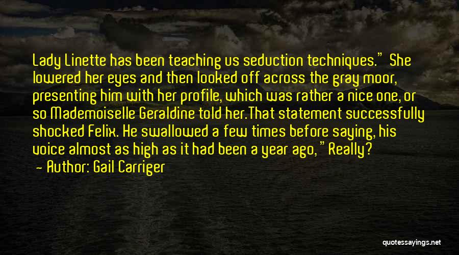 Eyes Seduction Quotes By Gail Carriger