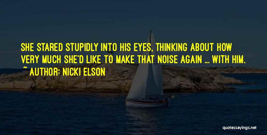 Eyes Seduction Quotes By Nicki Elson