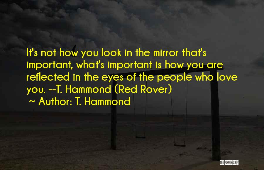 Eyes Seduction Quotes By T. Hammond